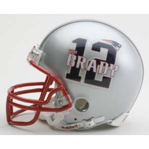 Tom Brady New England Patriots Replica Riddell Mini Helmet  