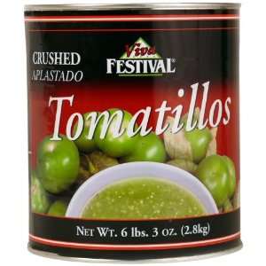 Festival Crushed Tomatillos, 6.18 Pound Grocery & Gourmet Food
