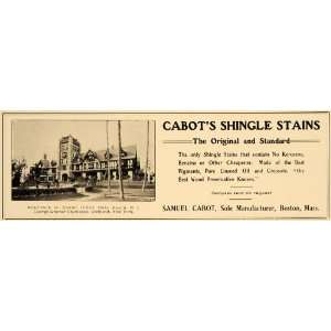  1905 Ad Roofing Samuel Cabot Shingle Stain Daniel ODay 