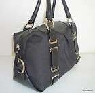 LAYBY NEW OROTON LGE Black Leather Signature Barrel Bag Handbag RR $ 