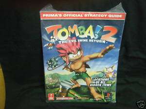 TOMBA 2 STRATEGY GUIDE PLAYSTATION NEW 9780761527763  