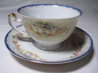 Vintage Made in Occupied Japan FEN TOI Cup and Saucer  