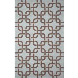 Spello Chains Rug in Driftwood   8 x 10 (Driftwood) (0.125 