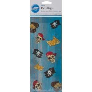  Wilton Party Bags 9 1/2X4 20/Pkg Pirate; 6 Items/Order 