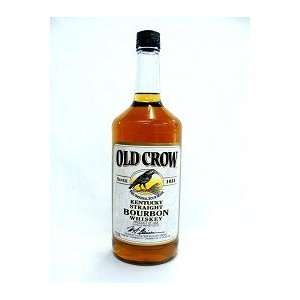  Old Crow Bourbon Whiskey 1 Liter Grocery & Gourmet Food