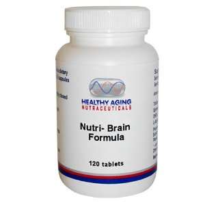 Healthy Aging Nutraceuticals Nutri  Brain Formula, 120 Tablets
