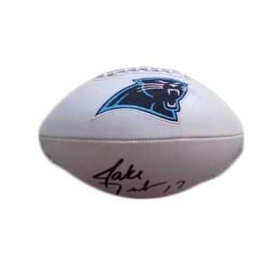 Jake Delhomme Autographed Full Size Carolina Panthers NFL Football