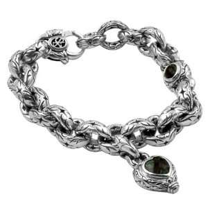   Womens Sterling Silver London Blue Charm Bracelet Scott Kay Jewelry