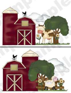 One Purchase receives FOUR Sticker Sheets full of Barnyard Fun (as 