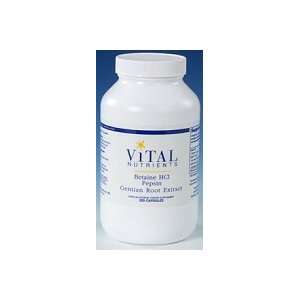  Betaine HCL/Pepsin & Gentian by Vital Nutrients Health 