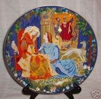 LANCELOT and GUINEVERE Russell Barrer Plate NIB  
