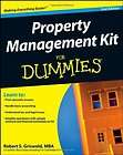 Property Management Kit For Dummies Book  Robert S. Griswold MBA NEW 
