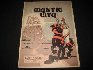 Mystic City (1922) Nelson and Tillery  