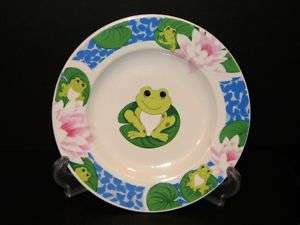 Tienshan Stoneware Frog Salad Plate ~~~CUTE~~~  