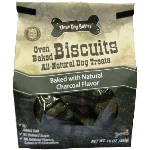  3 Dog Bakery Biscuit Dog Treat Charcoal