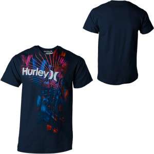 NWT Hurley Supernova T Shirt Navy Short Sleeve Large and Medium 