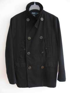 New POLO RALPH LAUREN mens Navy Jacket coat, NWT, $365, L  