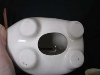 Vintage Franciscan Apple Piggy Bank with Plug Perfect~  