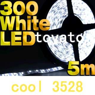 pure White 5M 500CM 3528 SMD LED Strip Lights 60leds/M  