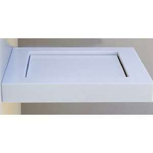 Hastings Absolutely Minimal Corian Square Wall Hung Basin with Colored 