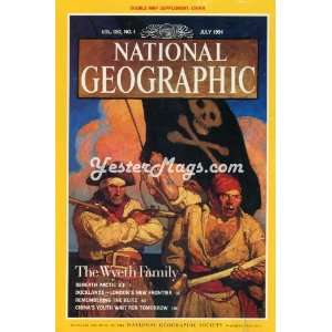    Vintage Magazine Jul 1991 National Geographic 