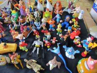 100 PC VINTAGE MODERN PVC LOT ALADDIN POOH WOODY DISNEY  