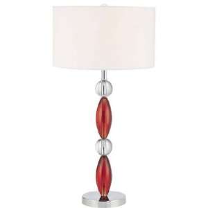  Lite Source LS 2977C RED Paus Table Lamp