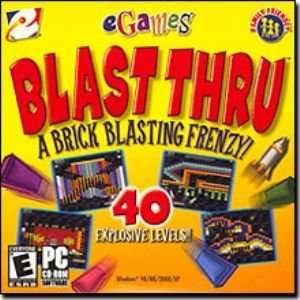  Blast Thru   A Brick Blasting Frenzy Electronics