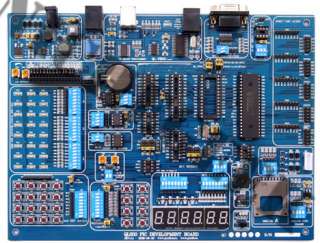 also a demo board of microcontroller integrated with multiple 