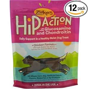  Hip Action, DOrganic, Chicken, 6 oz (pack of 12 ) Health 
