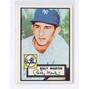   1952 Reprint #175 Billy Martin New York Yankees