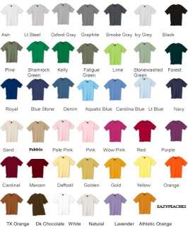 Hanes Beefy T Brand NEW 6.1 oz. 100% Cotton T Shirt 5180 Mens S XL 
