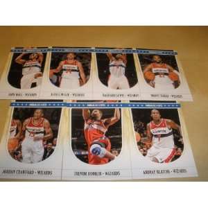   Wizards Team Set In Storage Album (7 Cards) John Wall , JaVale McGee