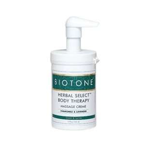    Biotone Herbal Select Body Therapy Massage Creme 15 oz. Beauty
