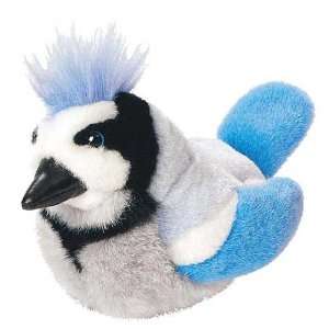    Blue Jay   Plush Squeeze Bird with Real Bird Call 