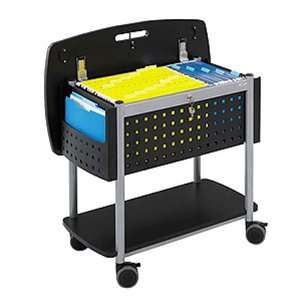  Scoot Mobile File Storage with Work Surface, 18.75W x 29 