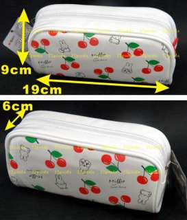 Miffy Pencil Case Bag eraser pen ruler Stationery 19 cm  