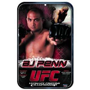  UFC Mixed Martial Arts BJ Penn 11 by 17 inch Locker Room 