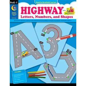   PRESS GR PK 1 HIGHWAY LETTERS NUMBERS & SHAPES 