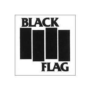 BLACK FLAG BAND LOGO #1   5 SILVER   Vinyl Decal Sticker