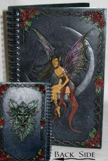  cast resin covered journal, perfect for a Book of Shadows, notebook 