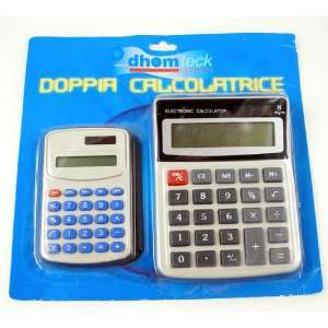   8 Digits Desktop Calculator, Solar Powerd. 2 Pack Electronics