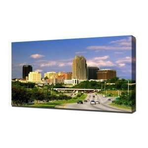 Raleigh North Carolina   Canvas Art   Framed Size 40x60   Ready To 