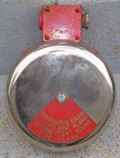   Operation Recovered Life Boat & Fire Alarm Bell   VERY COOL  