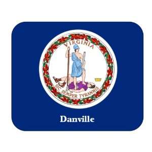  US State Flag   Danville, Virginia (VA) Mouse Pad 