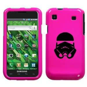  SAMSUNG GALAXY S VIBRANT T959 BLACK STORMTROOPER ON A PINK 