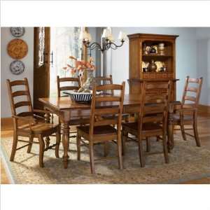    16 Vintage Oak 7 Piece Rectangular Dining Room Set