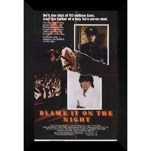  Blame it on the Night 27x40 FRAMED Movie Poster   A