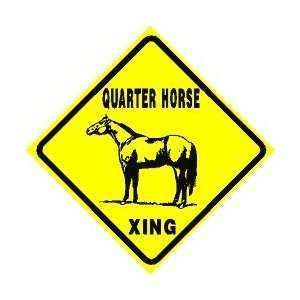  QUARTER HORSE CROSSING race ranch new sign