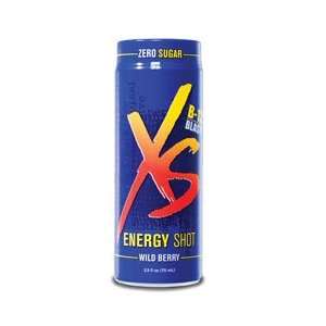 XS Energy Shots Wildberry Flavor  Grocery & Gourmet Food